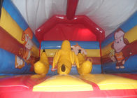 Outdoor PVC Tarpaulin Monkey Kids Inflatable Bouncy House Family Use