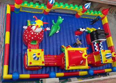 Children Inflatable Amusement Park Combo / Inflatable Toys For Commerial Business