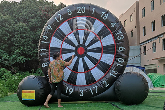 Soccer Darts Outdoor  Interactive Kickball Inflatable Dart Board Sport Game