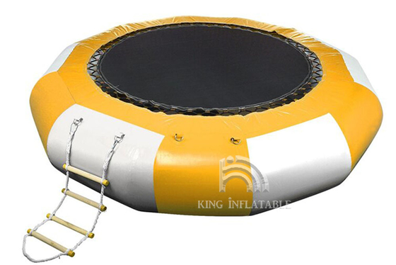 Water Trampoline Inflatable Water Toy Bouncers Recreation Rental Jump Floating Trampolines