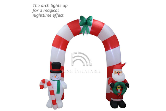 Inflatable Arches Santa Claus Snowman Outdoor Inflatable Advertising Christmas Decorations