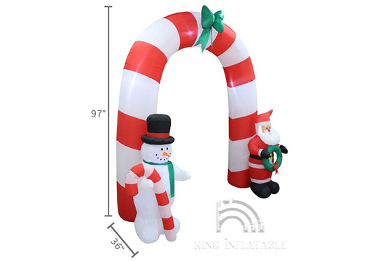 Inflatable Arches Santa Claus Snowman Outdoor Inflatable Advertising Christmas Decorations