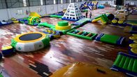 0.9mm PVC Tarpaulin Giant Inflatable Water Parks Durable With 30 * 27m