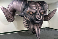 Horrific Portable Inflatable Devil Skeleton Head Giant Skull Halloween Party Indoor Outdoor Decoration