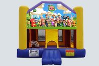 Inflatable Bouncer Castle House Party Jumping Bouncer Trampoline Theme Commercial For Kids