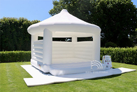 White Bouncy Castle For Wedding Engagement Party Corporate Event & Kids Birthday