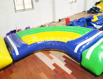 Great Fun Inflatable Water Park For Open Water Plato 0.9mm PVC Tarpaulin