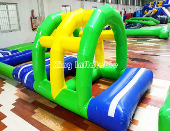 Great Fun Inflatable Water Park For Open Water Plato 0.9mm PVC Tarpaulin