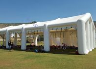 0.6mm Pvc Tarpaulin Air Sealed Inflatable White Tent For Event / Warehouse