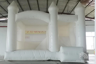 White Inflatable Bouncer Adult Wedding Party Bouncing Castle Kids Bounce Jump House Combo With Slide