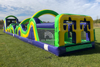 Commercial Outdoor Inflatable Obstacle Courses Challenge Inflatable Party Games For Adults