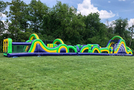 Commercial Outdoor Inflatable Obstacle Courses Challenge Inflatable Party Games For Adults