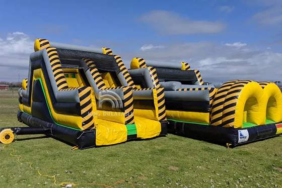 Inflatable Obstacle Course Commercial Event Hire For Adults Kids