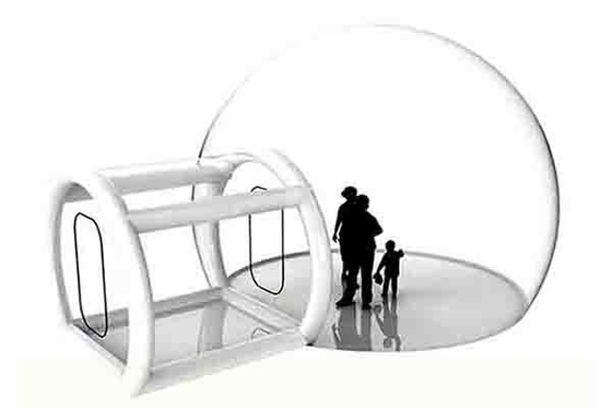 Inflatable Glamping Dome Bubble Tent Outdoor Transparent Hotels House For Hire