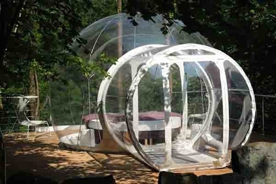 Inflatable Glamping Dome Bubble Tent Outdoor Transparent Hotels House For Hire