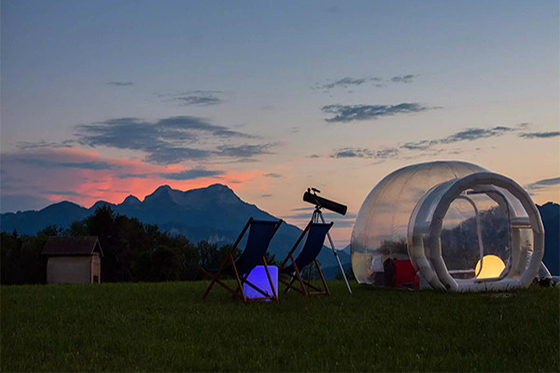 Transparent Dome Bubble Tent House Outdoor Camping Inflatable Bubble Hotel Room