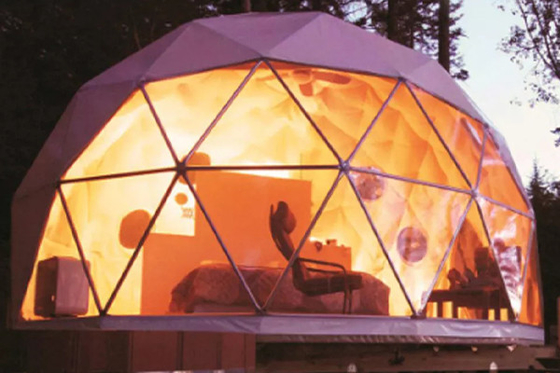 Geodesic Dome Tent House Steel Frames Outdoor Island Beach Resort Marquee