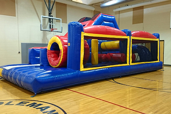 Commercial Giant  Inflatable Obstacle Courses Bouncer Races Sport Game Sales