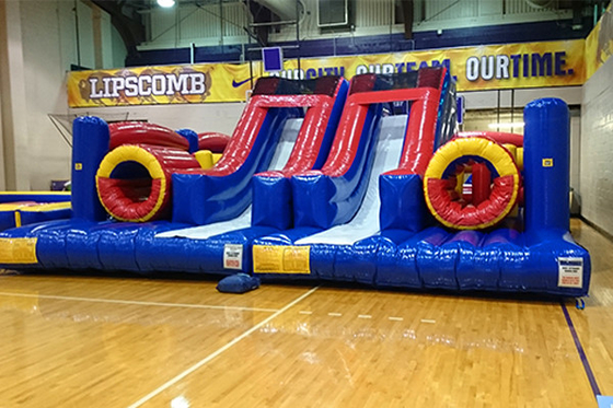 Commercial Giant  Inflatable Obstacle Courses Bouncer Races Sport Game Sales