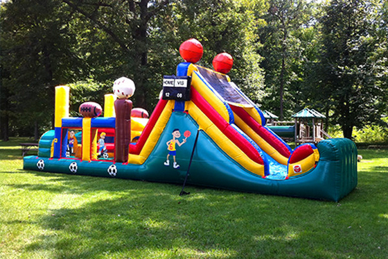 Fun Obstacle Course Inflatable Rentals Inflatable Wipeout Course For Adults