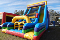 Large 40 Ft Outdoor Inflatable Obstacle Courses 5k Adults Kids Obstacle Course For Rent
