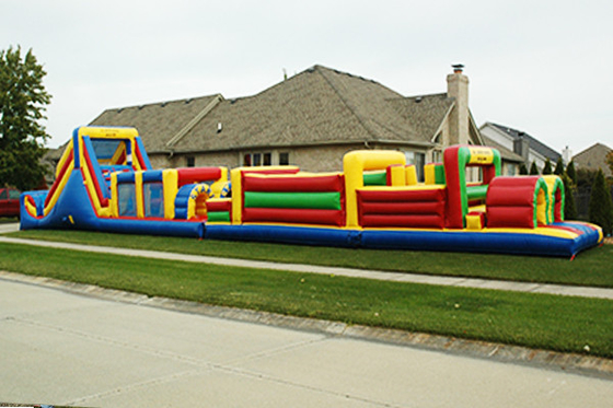 Inflatable Obstacle Courses Run Bouncy Obstacle Course Rental For Adults