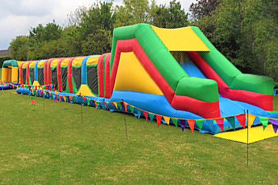 Inflatable Obstacle Courses Run Bouncy Obstacle Course Rental For Adults