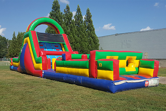 Inflatable Obstacle Courses Run Bouncy Obstacle Course Rental For Adults