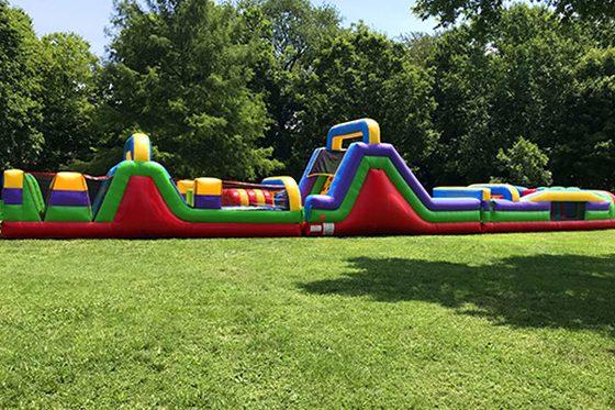 Inflatable Obstacle Courses Run Bouncy Obstacle Course Rental For Adults