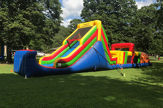 Inflatable Obstacle Courses Run Bouncy Obstacle Course Rental For Adults