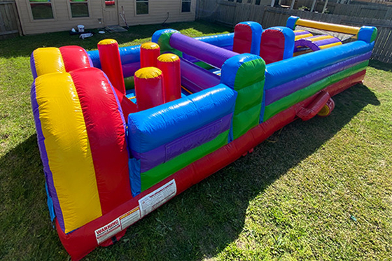 Hire Inflatable Obstacle Course Outdoor Commercial Large Inflatable Obstacle Courses