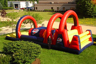 Inflatable Wipeout Course Backyard Army Blow Up Bounner Obstacle Course Rental