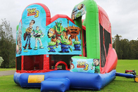 Inflatable Juming Castle Combo Outdoor Hire Inflatable Bouncy Castle With Slide