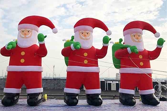 Giant Inflatable Santa Claus Yard Christmas Decoration Blow Up Santa Inflatables