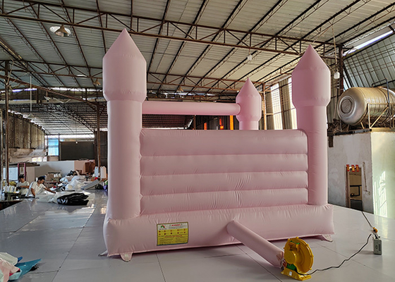 Pink Inflatable Bouncer Castle Adults Kids Wedding Party Bouncing Castles