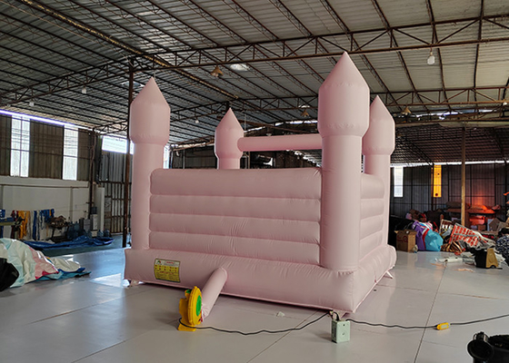 Pink Inflatable Bouncer Castle Adults Kids Wedding Party Bouncing Castles