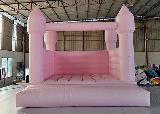 Pink Inflatable Bouncer Castle Adults Kids Wedding Party Bouncing Castles