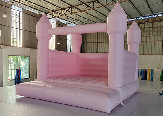 Pink Inflatable Bouncer Castle Adults Kids Wedding Party Bouncing Castles