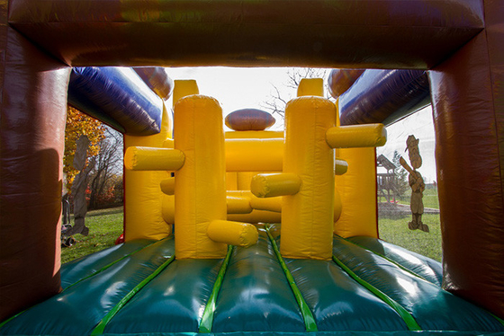 Giant Inflatable Obstacle Courses Customized Bouner Obstacle Course Races For Rental