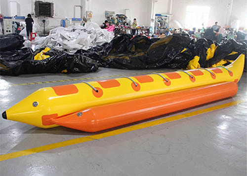 Custmozied Banana Boat Water Sport Inflatable Floating Water Toys Fun For Adults