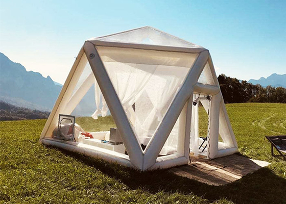 Outdoor Inflatable Transparent Tent Stargazing Camping Blow Up Hotel