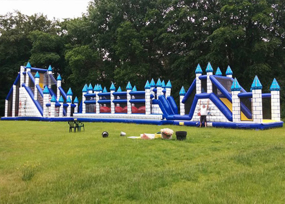 Giant Inflatable Obstacle Courses Bouncer Fun Time For Adults Rental