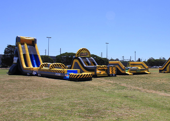 Inflatable Assault Courses Outdoor Sport Game Obstacle Courses For Children'S Parties