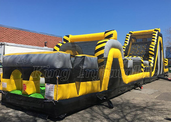 Inflatable Assault Courses Outdoor Sport Game Obstacle Courses For Children'S Parties