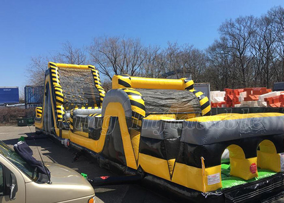 Inflatable Assault Courses Outdoor Sport Game Obstacle Courses For Children'S Parties