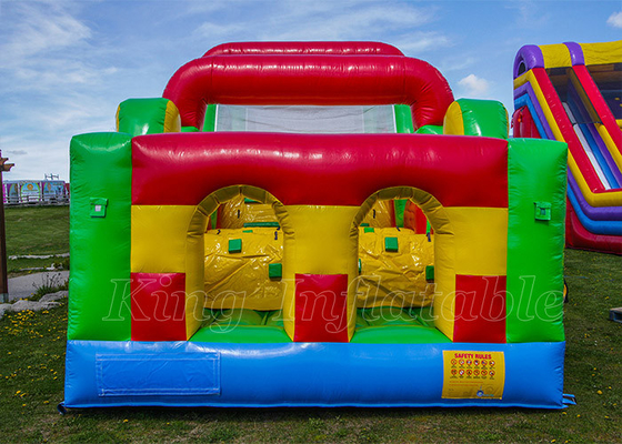 Inflatable Obstacle Courses Bouncer Customized Size Bounce House Obstacles For Kids