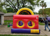 Inflatable Bounce House Obstacle Course PVC Sport Game Obstacle Course For Adults