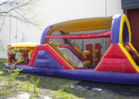 Inflatable Bounce House Obstacle Course PVC Sport Game Obstacle Course For Adults