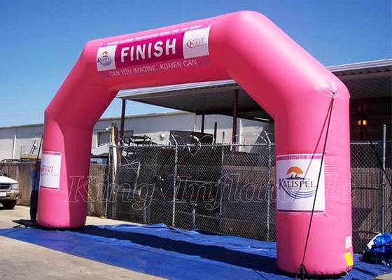 Advertising Air Tight Sealed Race Running Start Finish Line Inflatable Air Arch Archway