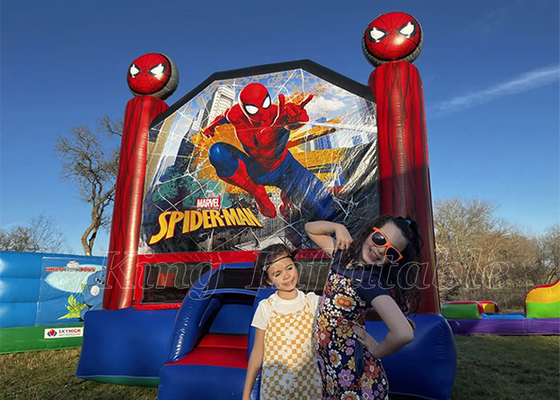 Kids Inflatable Bouncer Castle Outdoor Commercial Party Spider Man Bouncy Castle Hire